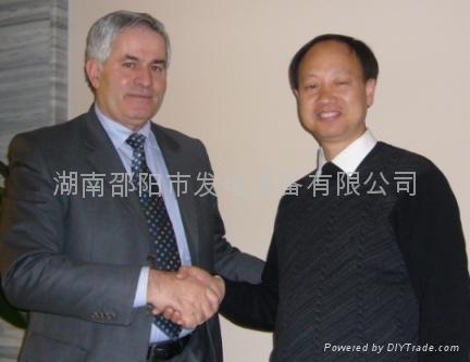 阿爾巴尼亞電力部官員與廖世明總經理